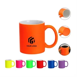 11oz Multi Color Customizable Sublimation Ceramic Coffee Mug