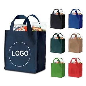 Custom Logo Non-Woven Shopper Tote Bag