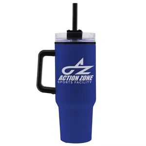 40oz. Extra-Large Stainless-Steel Mug with Handle