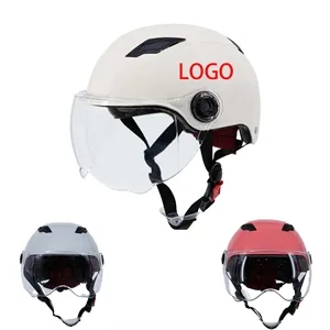 Unisex Bicycle Helmet with Detachable Goggles