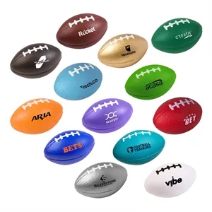 Football Stress Ball 3"