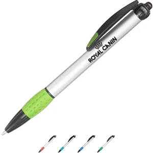 Promotional Plastic Pens w/ Colorful rubber grips