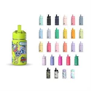 14 Oz. Kid's Stainless Steel Mini Water Bottle