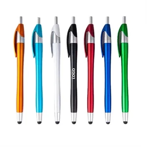 MOQ 100 Retractable Tip Ballpoint Pen