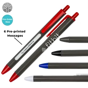 Recycled Retractable Window Message Pen