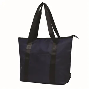 Sustainable RPET Tote with Zipper