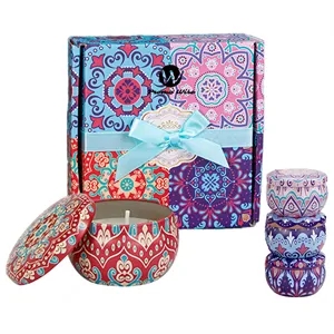 Portable Fragrance Scented Candle Gift Set