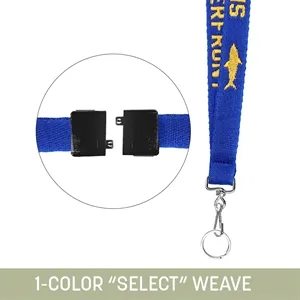 3/4" Woven Lanyard - "Select" Weave