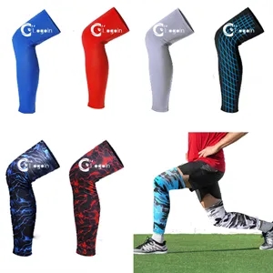 Sports Compression UV Long Leg Sleeve for Running Basketball