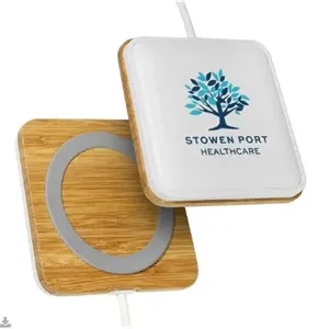 Custom Logo GRS Certified Recycled 15W Magnetic Wireless Charger