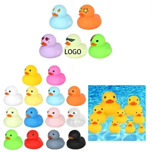 Customizable Portable Comfortable Colorful Duck Bath Toy