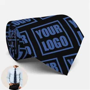 Custom Poly Woven Neck Tie