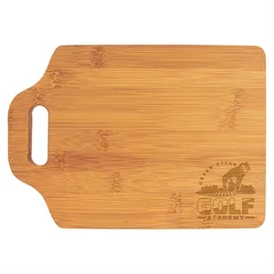 11" x 7 3/4" Bamboo Cutting Board w/ Handle