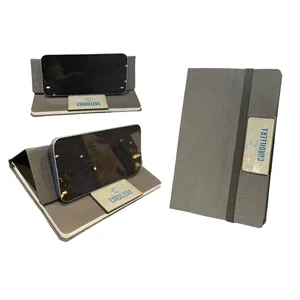 Custom Logo STAND UP Journal/Stand (5.5"x8.25") - includes branded pages