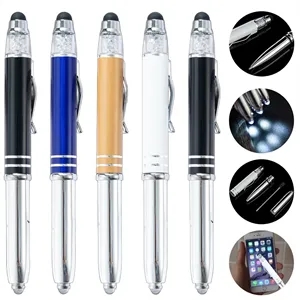 Stylus Metal Pen with LED Light