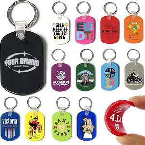 Soft PVC Custom Bulk Keychain Personalized Mini Pet Tag