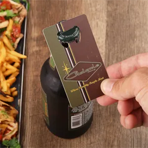 Metal Wallet Size Bottle Opener