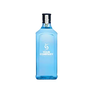 Bombay Sapphire Gin Custom Etched Liquor Bottle