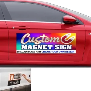 Custom Car Magnet Sign