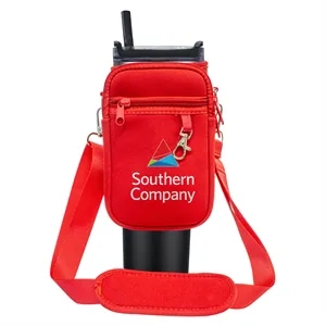 Water Bottle Pouch With Strap