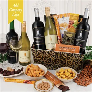 Mondavi Triple Wine Sonoma Gift Basket