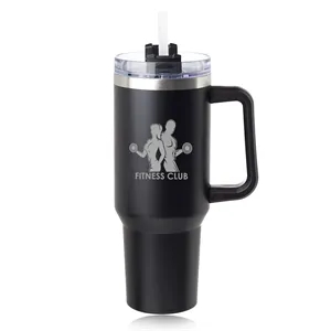 40 oz Alps Stainless Steel Travel Mug with Handle