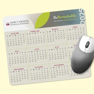 Origin'L Fabric® 8 x 9.5 x 1/4 Calendar Mouse Pad
