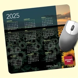 Origin'L Fabric® 7.5 x 8 x 1/8 Calendar Mouse Pad
