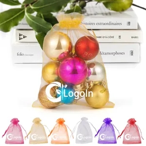 6.5" x 9" Organza Gift Bags for Jewelry Party Wedding Favor