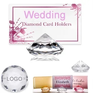 Luxury Diamond Place Card  Holder