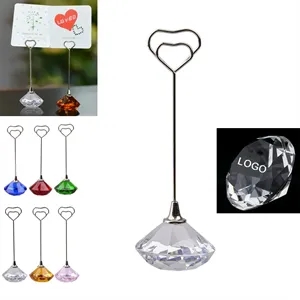 Crystal Diamond Shape Memo holder