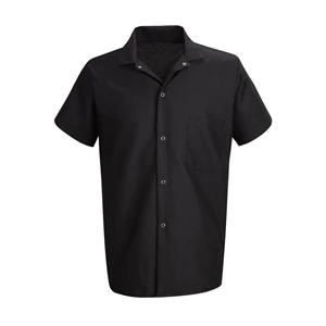 Red Kap Culinary - Men's Five-Gripper Closure Cook Shirt