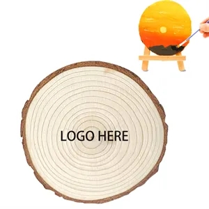 Natural Wooden Slices Log Cut Craft Gift Chrismas Ornaments