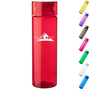 30 Oz. Plastic Cylindrical Water Bottles