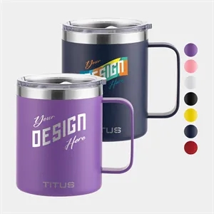 Premium 12 oz TiTUS® Double Wall Stainless Insulated Mug