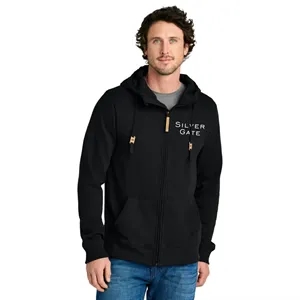 Custom Logo tentree® Space Dye Fleece Full-Zip Hoodie