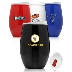 16 oz. Tumbler Stemless Wine Glasses