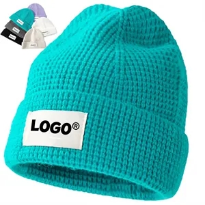 Custom Logo Custom Fashion Knitted Beanie Wool Hat For The Season