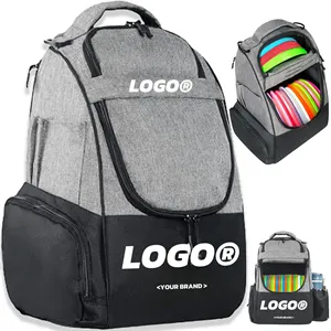 Custom Logo Durable Large Capacity Disc Golf Backpack Sports Bag