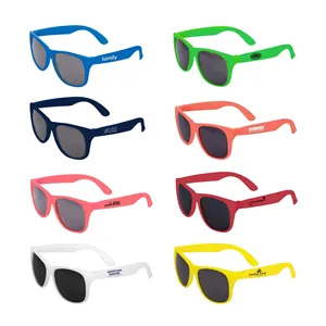 Kids Single Color Matte Sunglasses