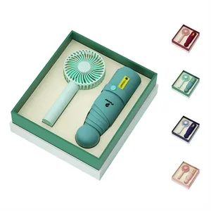 Umbrella Fan Gift Box Set