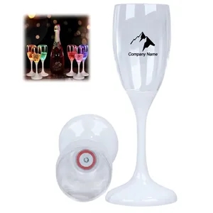Led Light Up Cups Wine Champagne Flutes