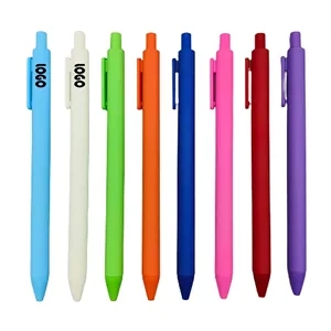 Colored Macaron Plastic Ballpoint Pen