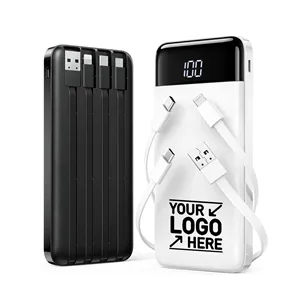 Portable Chargers with Built in Cables