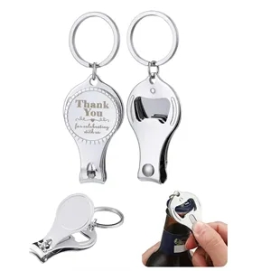 Nail Clipper Keychain Bottle Opener Party Favor Gift