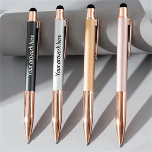 Baltic Softy Rose Gold Pen With Stylus