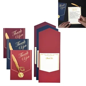 Premium Minimalist Handwritten Greeting Card w/ Envelope