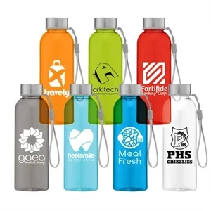 Skye - 17 oz. RPET Water Bottle with Wrist Strap