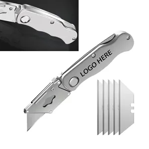 Folding Pocket Utility Knife with Replacement Blades