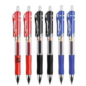 Ergonomic Plastic Gel Pen - Click Type Writing Instrument